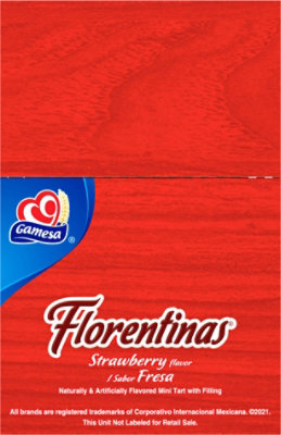 Gamesa Cookies Florentinas Fresa Strawberry - 2.78 OZ - Image 4