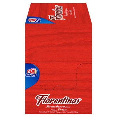 Gamesa Florentinas Strawberry Naturally And Artificial Flavored - 2.78 Oz - Image 1