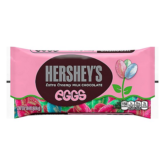 Hersheys Extra Creamy Solid Mc Eggs - 10 OZ