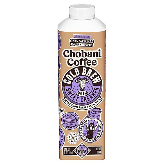 Chobani Coffee Cold Brew Dairy Original - 32 OZ