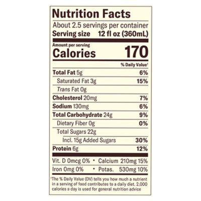 Chobani Cold Brew Coffee With Sweet Creamer - 32 Oz - Image 4