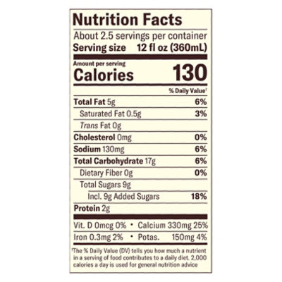 Chobani Coffee Cold Brew Oat Original - 32 OZ - Image 4