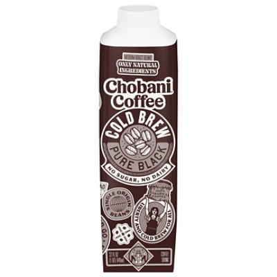 Chobani Coffee Cold Brew Pure Black - 32 OZ