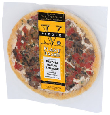 Vicolo Plant-based Beyond Italian Sausage Roasted Mushroom Pizza - 14.75 OZ - Image 4