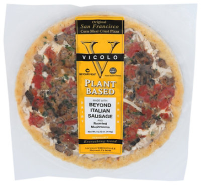 Vicolo Plant-based Beyond Italian Sausage Roasted Mushroom Pizza - 14.75 OZ