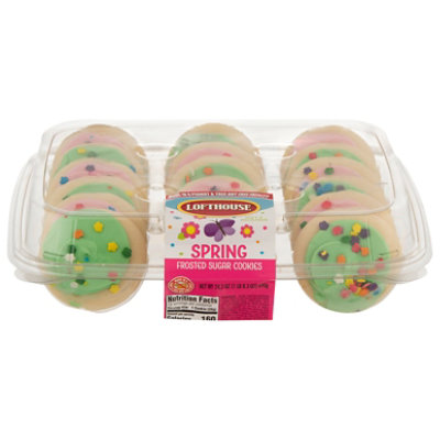 Spring Pink & Green Sugar Cookies - 24.3 OZ - Image 3