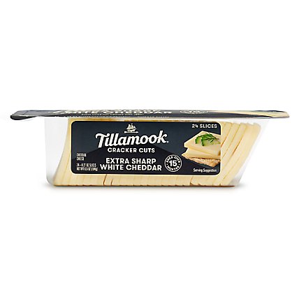 Tillamook Extra Sharp White Cheddar Cracker Cut - 6.5 Oz - Image 1