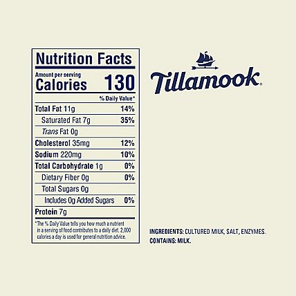 Tillamook Extra Sharp White Cheddar Cracker Cut - 6.5 Oz - Image 5
