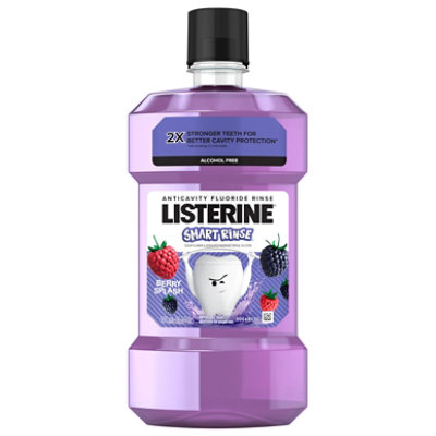 Listerine Smartrinse Berry Splash - 16.9 FZ
