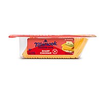 Tillamook Sharp Cheddar Cracker Cut - 6.5 Oz