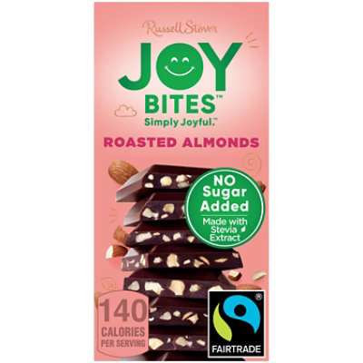 Russell Stover Joy Bites Roasted Almond Dark Chocolate Bar - 2.8 Oz - Image 1