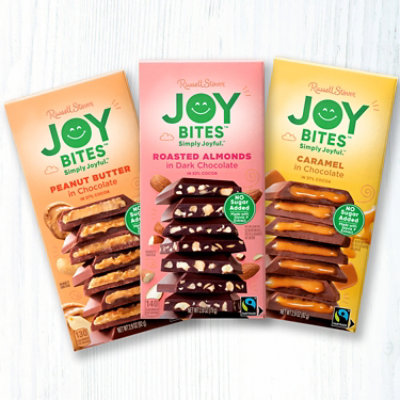 Russell Stover Joy Bites Roasted Almond Dark Chocolate Bar - 2.8 Oz - Image 8