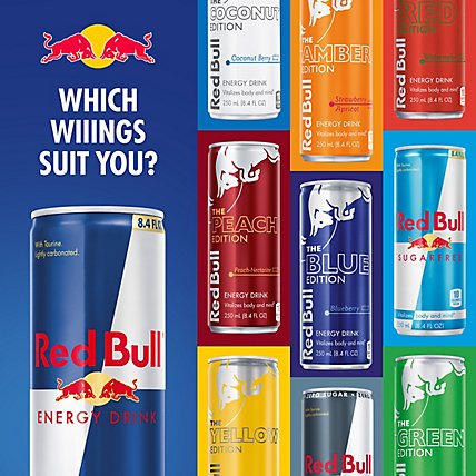 Red Bull Energy Drink Dragon Fruit - 4-8.4 Fl. Oz. - Image 6