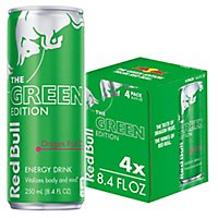 Red Bull Energy Drink Dragon Fruit - 4-8.4 Fl. Oz. - Image 1
