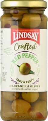 Lindsay Crafted Stuffed Manzanilla Olive - 7 OZ - Image 2