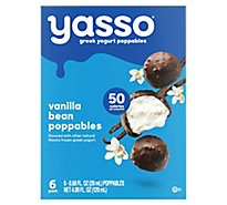 Yasso Frozen Greek Yogurt Poppables Vanilla Bean - 6 Count