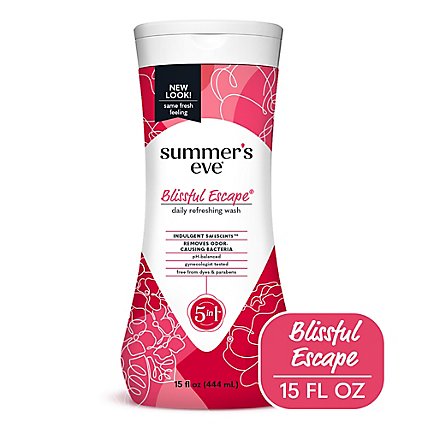 Summers Eve Blissful Escape Wash - 15 FZ - Image 2