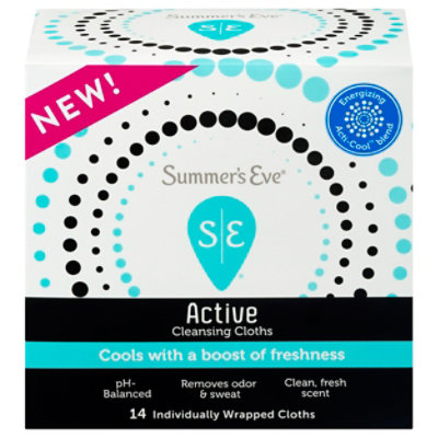 Summers Eve Active Cooling Cloths - 14 CT - Image 3