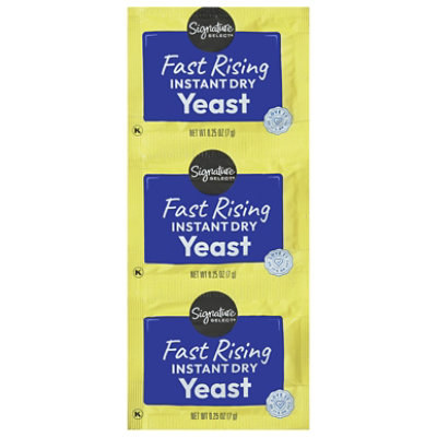 Signature SELECT Fast Rising Instant Dry Yeast - 3-.25 Oz - Image 3