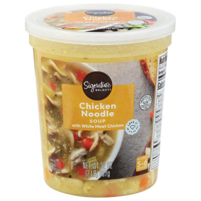 Signature Select Chicken Noodle Soup - 32 Oz - Image 1