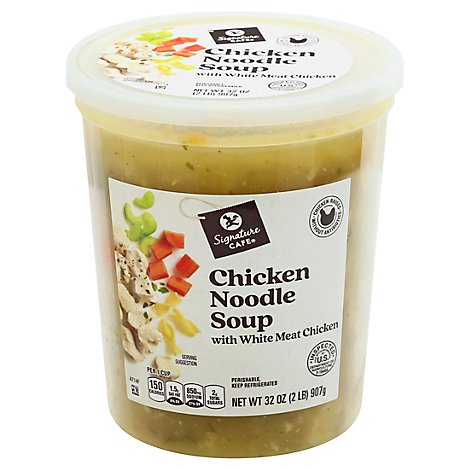 Signature Cafe Chicken Noodle Soup - 32 OZ