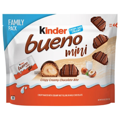 beton barbecue Incubus Kinder Bueno Minis Family Pack - 9.5 OZ - Albertsons