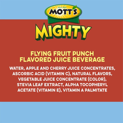 Mott's Mighty Flying Fruit Punch Juice Drink Bottles - 6-8 Fl. Oz. - Image 5