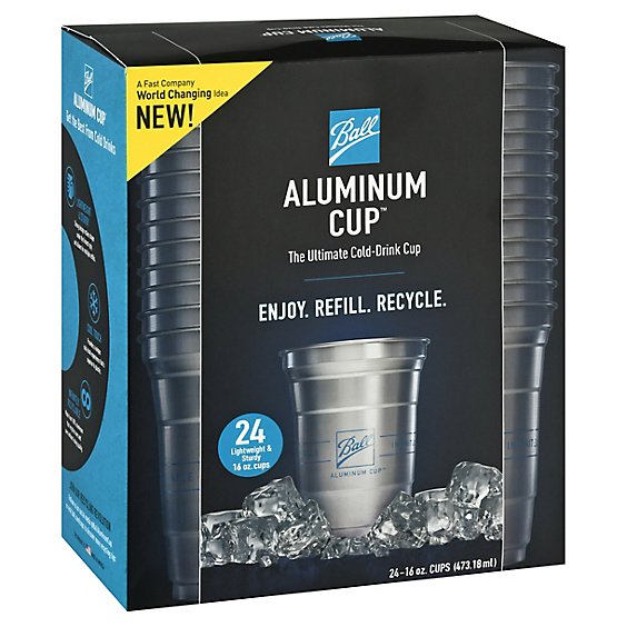 Ball Aluminum Cans Plastic Cups - Hard Seltzer News