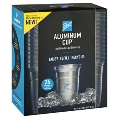 Ball 100000000003, 16 oz Recyclable Aluminum Cup (120/case)