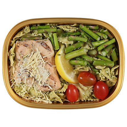 ReadyMeal Pesto Grilled Salmon With Asparagus - 14 OZ - Image 1