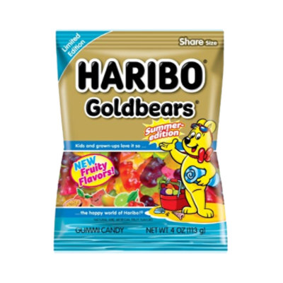 Haribo Summer Goldbears - 4 OZ