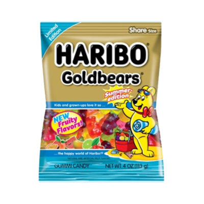 Haribo Summer Goldbears - 4 OZ - Image 1