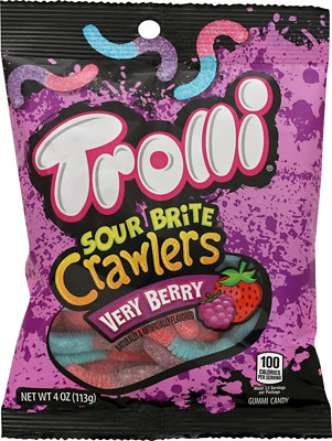 Trolli Very Berry Sbc Peg - 4 OZ