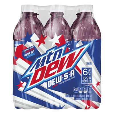 Mountain Dew, 16.9 Fl Oz (pack of 6) : : Everything Else