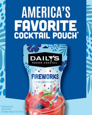 Daily's Fireworks Frozen Cocktail Drink Pouch - 10 Fl. Oz. - Image 3