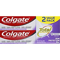 Colgate Total Gum Protection Toothpaste - 2-4.8 Oz - Image 2