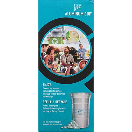 Ball Aluminum Ultimate Recyclable Cold Drink Cup 20oz - 10 CT - Image 4