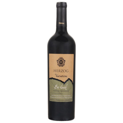Herzog Sulfite Free Be leaf Paso Robles Cabernet Wine 750 ML safeway