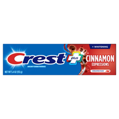 Crest Complete Plus Cinnamon Expressions Toothpaste - 5.4 Oz - Image 7