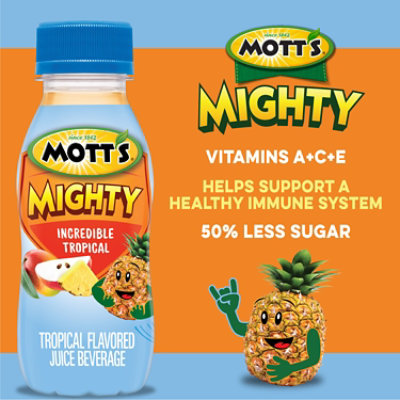 Mott's Mighty Incredible Tropical Juice Drink - 6-8 Fl. Oz. - Image 2