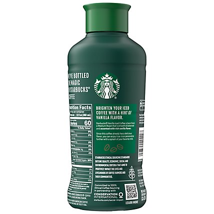 Starbucks Premium Vanilla Flavored Iced Coffee Beverage - 48 Fl. Oz. - Image 6