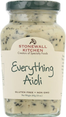 Stonewall Kitchen  Aioli Sauce Everythin - 10 OZ - Image 2