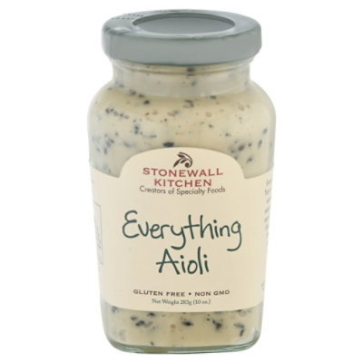 Stonewall Kitchen  Aioli Sauce Everythin - 10 OZ - Image 1