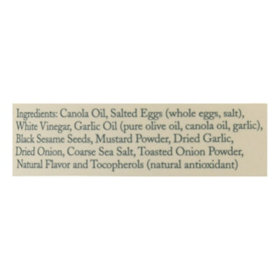 Stonewall Kitchen  Aioli Sauce Everythin - 10 OZ - Image 5