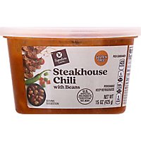 Signature Cafe Steakhouse Chili With Beans Soup - 15 OZ - Image 2