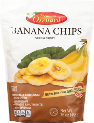 Premium Orchard Banana Chips - 16 OZ - Image 2