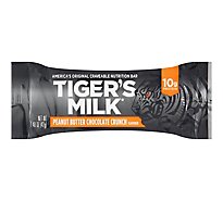Tigers Milk Nutrition Bar Peanut Butter Chocolate Crunch - 1.48 Oz