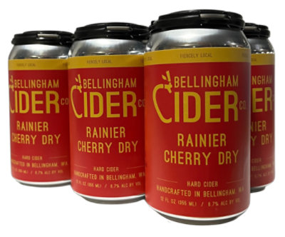 Bellingham Cider Rainier Cherry In Cans - 6-12 FZ - Image 1