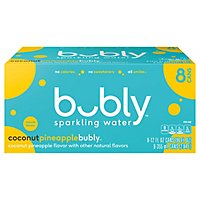Bubly Sparkling Water Coconut Pineapple - 8-12 FZ - Image 2