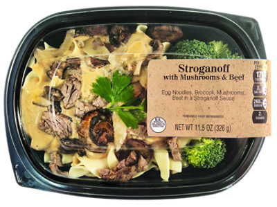 Signature Cafe Mushrooms & Beef Stroganoff - 11.5 OZ